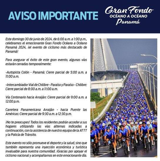 $!Océano a Océano Panamá se perfila como el mejor evento ciclista del país