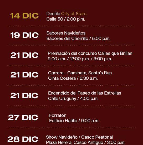 $!Arrancan las actividades navideñas del Festival City Of Stars