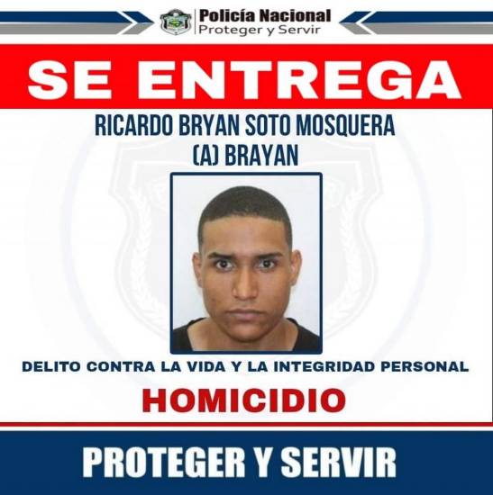 Cae Ricardo “Brayan” Soto Mosquera, uno de los más buscados por delito de homicidio en Colón