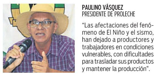 $!Ganaderos sostienen acopio de leche pese a afectaciones por sismo