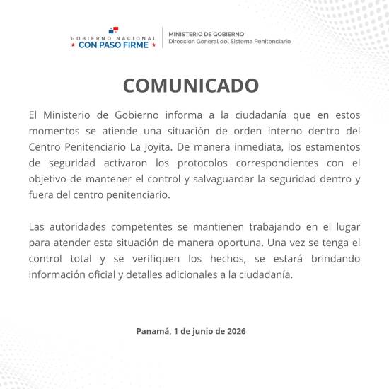 $!Activan protocolos de seguridad tras incidente en La Joyita