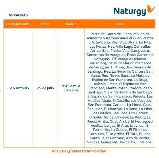 $!AVISO IMPORTANTE: Trabajos de mantenimiento en la red eléctrica del 20 al 26 de julio de 2026