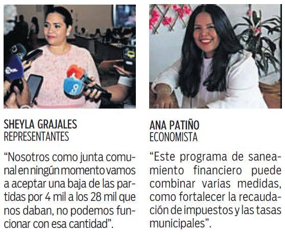 $!Representantes de San Miguelito rechazan recorte de fondos