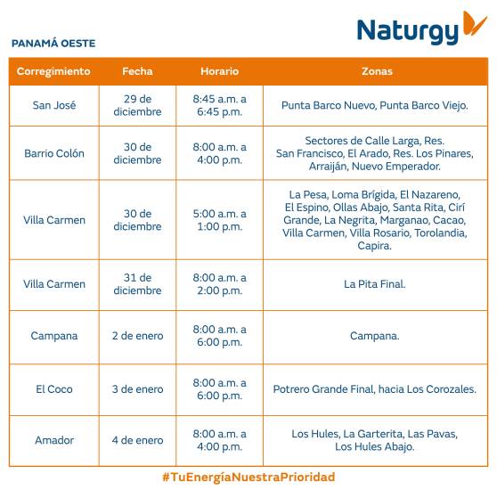 $!Aviso importante: Trabajos de mantenimiento en la red eléctrica del 29 de diciembre de 2025 al 4 de enero de 2026