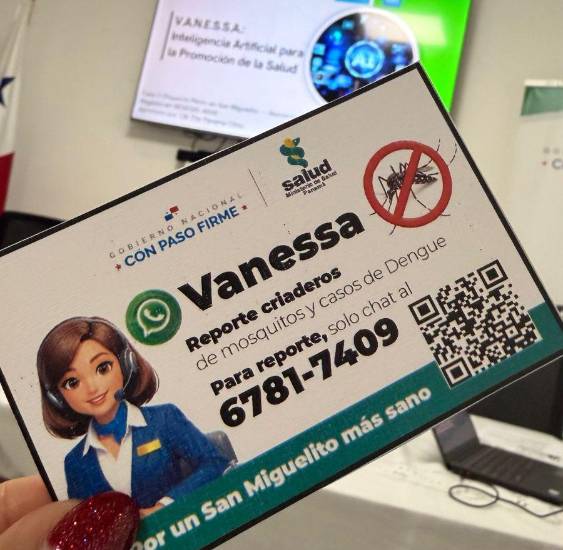 El ‘bot’ VANESSA contra el dengue en San Miguelito