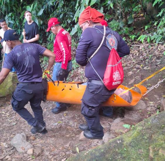 Senderista canadiense fue rescatado en el Cerro La India Dormida