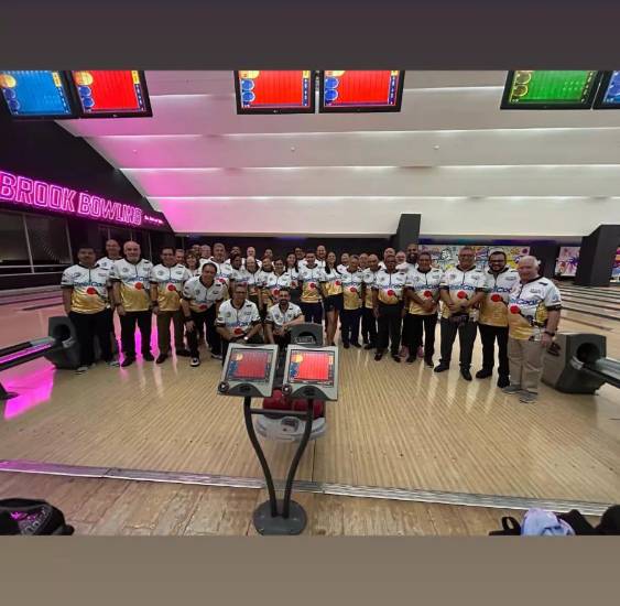Cortesía | Jugadores de la Bowling King League.