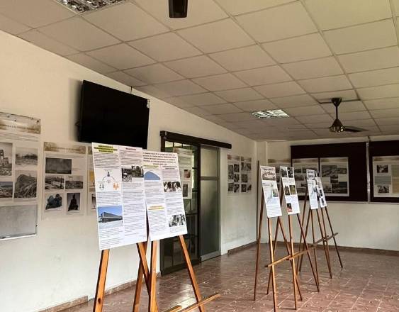 Cortesía | Exposición en la Biblioteca Pública Fernando Guardia.