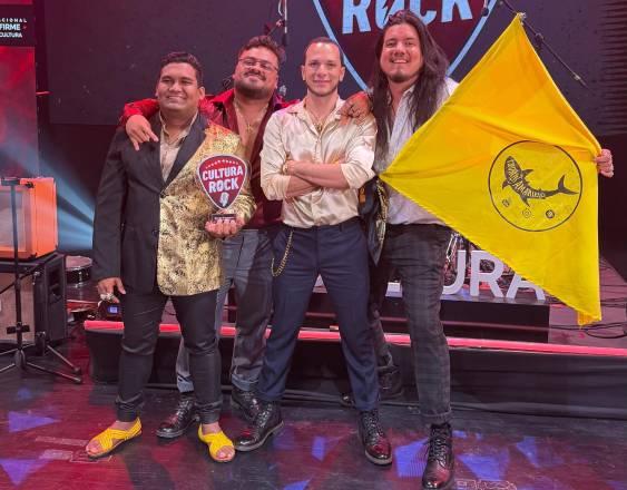 Cortesía | Integrantes de la banda de rock Tiburón Amarillo.