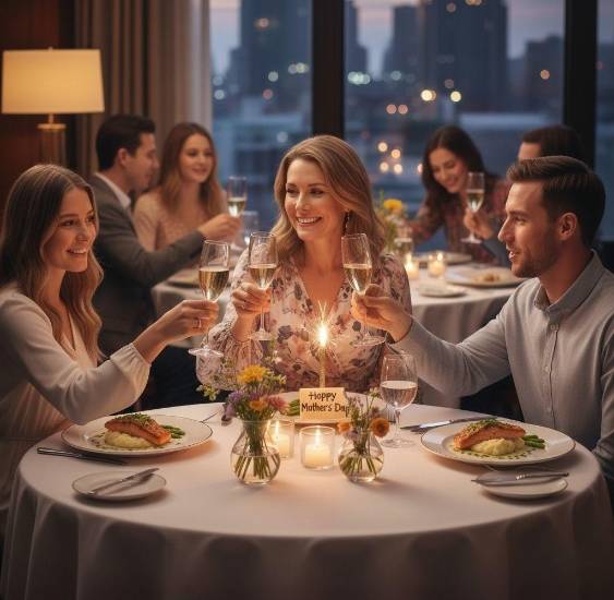 Cena ideal para celebrar a mamá