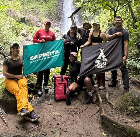 El Trueno, gran caída de agua natural en Boquerón