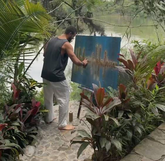 Taliaferro: El artista que “pinta” el sonido