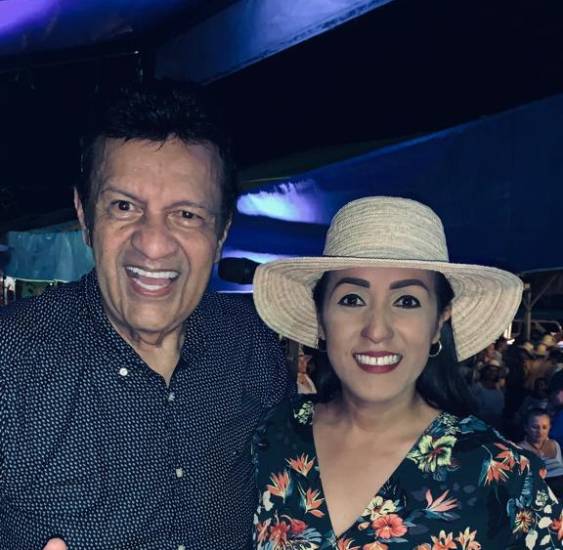 Artista Yeyny Santamaría: La maestra del acordeón