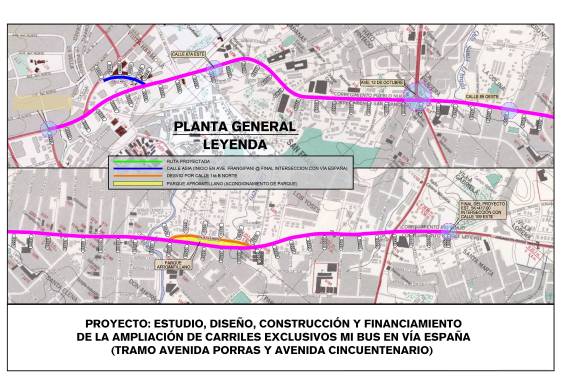 MOP avanza en la ampliación de carriles exclusivos de Mi Bus en Vía España, proyecto de B/.80.1 millones