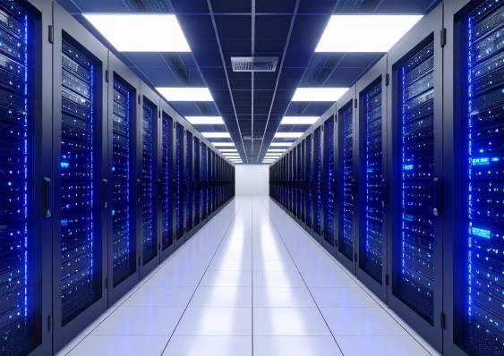 Un centro de datos.