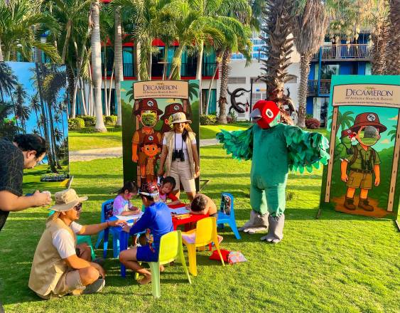 Cortesía | Niños participan de una actividad realizada por Decameron All Inclusive Hotels &amp; Resorts.