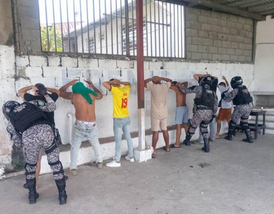 Ministerio Público | Unidades policiales durante los operativos de seguridad.