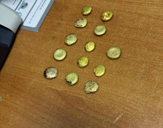 Cortesía | Incautan presunto oro no declarado en el Aeropuerto de Tocumen.