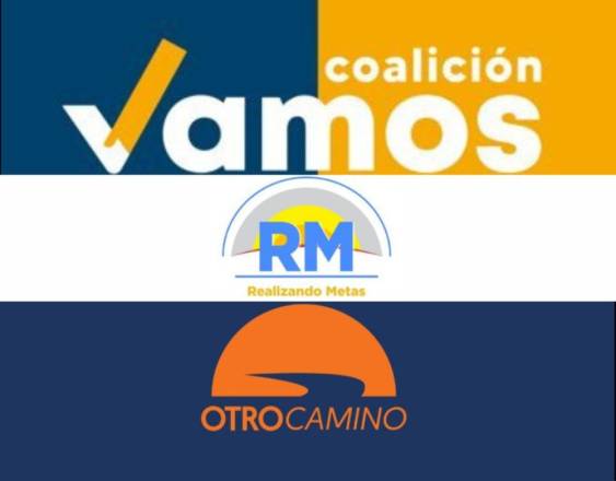 ML | Logos de Vamos, RM y MOCA.