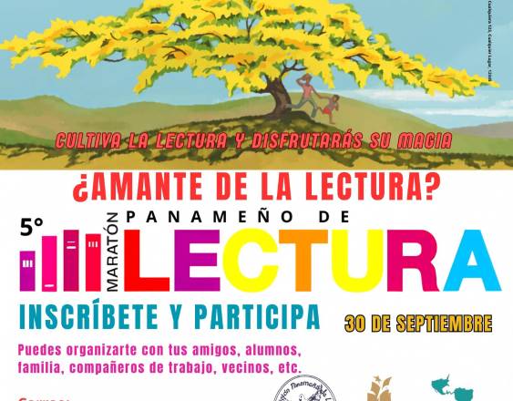 Panamá celebrará la Maratón Latinoamericana de Lectura este 30 de septiembre