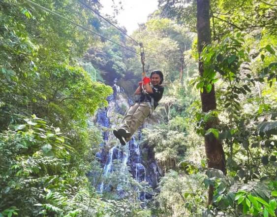 ML | El Canopy Adventure está en El Valle de Antón, Coclé, con vista a la cascada “Chorro El Macho”.