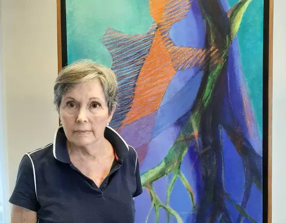 ML | Coqui Calderón, una reconocida pintora y escultora panameña. Además, directora honoraria del MAC.