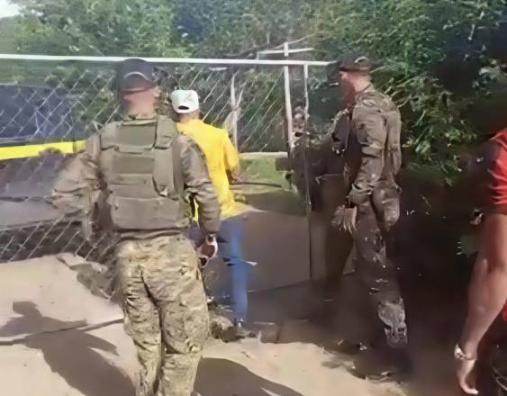 Cortesía | Las unidades del Senafront durante el incidente.