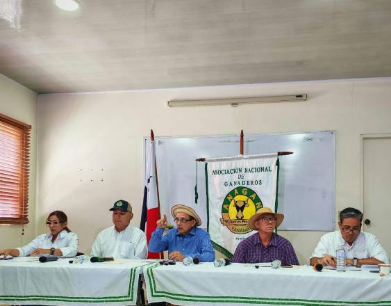 ML | Representantes de los gremios del sector lácteo en conferencia de prensa.