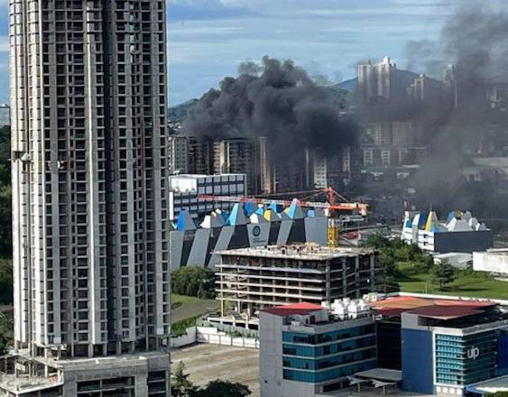 Cortesía | Imagen de un PH en llamas.