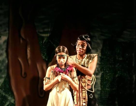 Pocahontas revive su historia
