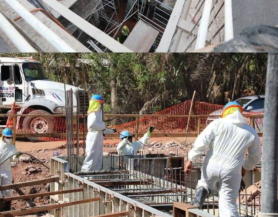 ML | Labores de túnel del proyecto de saneamiento de la bahía.