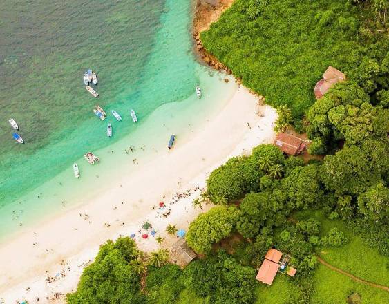 Cortesía | Vista aérea de Isla Iguana, un refugio de vida silvestre.