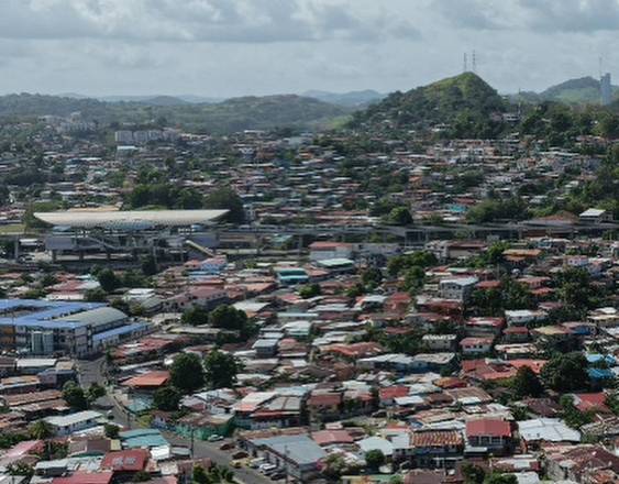 Cortesía | Vista aérea de una parte de San Miguelito.