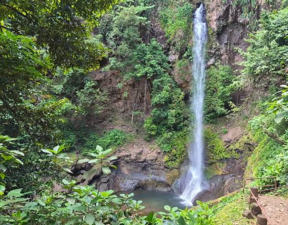 CORTESÍA | Vista de la cascada Tavidá, la cual tiene una caída de 32 metros de altura.