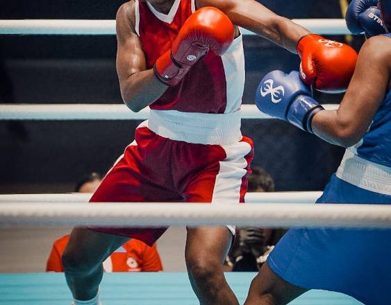 Cortesía | La boxeadora Ashley Zárate, en los Centroamericanos.