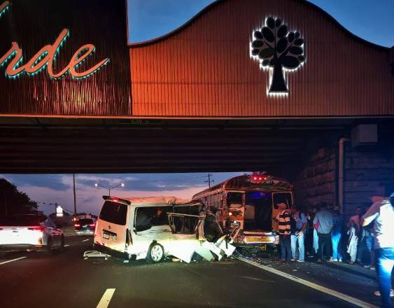 ML | Accidente de tránsito en la autopista Arraiján-La Chorrera. Foto: @soydelachorrera