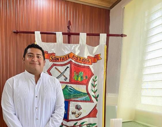 Cortesía | El alcalde de Santa Fe, Hortencio Palma Blanco.