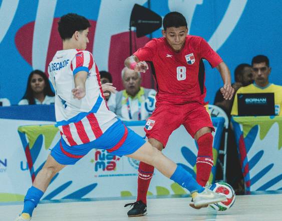 Cortesía | Partido de las selecciones de Futsal de Paraguay y Panamá.