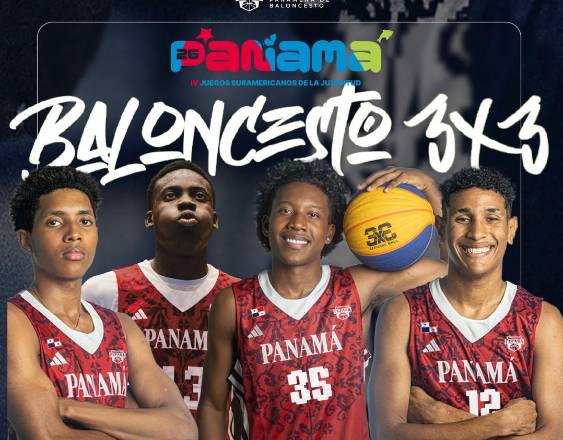 Cortesía FEPABA | Equipo masculino juvenil de baloncesto 3x3.