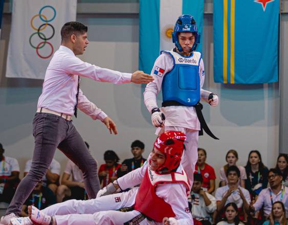 Cortesía | Sebastián Lasso, medalla de bronce en Taekwondo, modalidad Kyorugui.