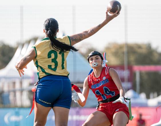 Selecciones de Panamá avanzan a cuartos de final del Mundial de Flag Football