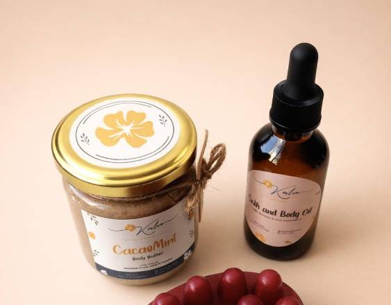 Cortesía | Jabón artesanal, mantequilla de baño y aceite corporal.