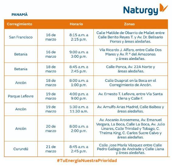 $!AVISO IMPORTANTE: Trabajos de mantenimiento en la red eléctrica del 16 al 22 de marzo de 2026