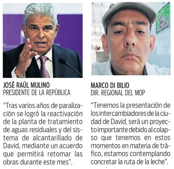 $!Chiriquí, en los planes de inversión pública en 2026