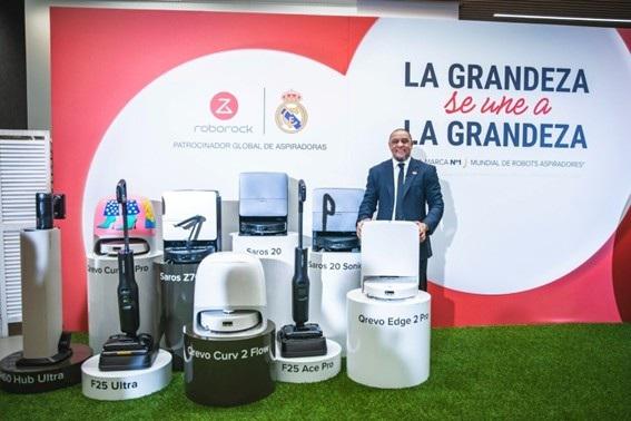 Roborock lanza en España su nueva gama de robots de limpieza en colaboración con el Real Madrid