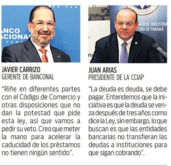 $!La Ley de prescripción de deuda genera debate