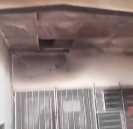 Controlan incendio en Subcentro de salud y denuncian supuesto acto deliberado