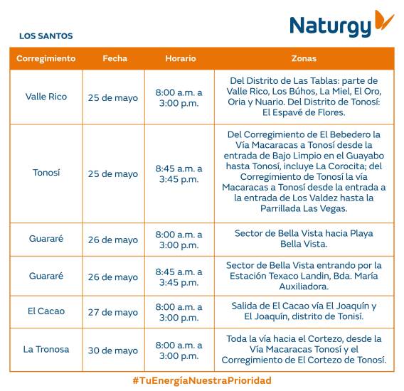 $!AVISO IMPORTANTE: Trabajos de mantenimiento en la red eléctrica del 25 al 31 de mayo de 2026