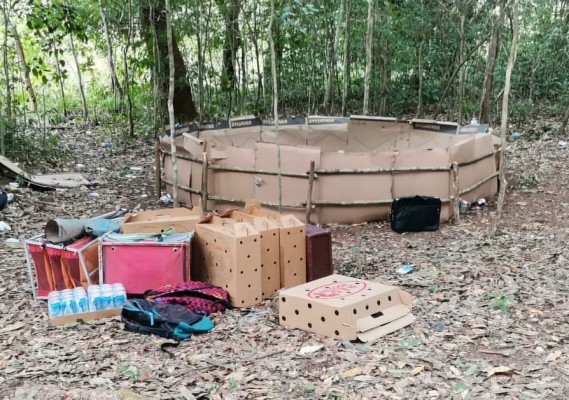 Autoridades desmantelan gallera clandestina en Gualaca