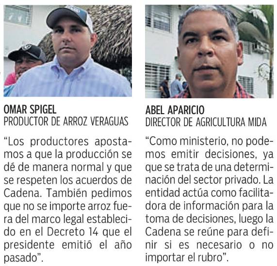 $!Cadena acuerda no autorizar nuevas importaciones de arroz